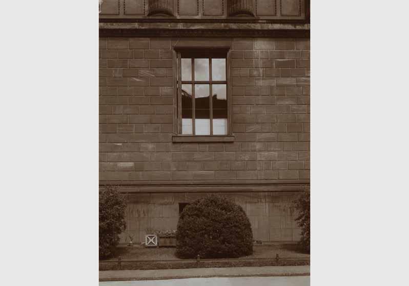 Seitenansicht der Nationalgalerie
