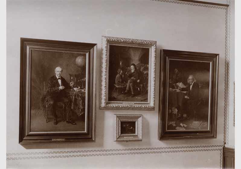 Blick in die Ausstellung der Nationalgalerie, Raum 19
