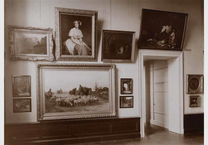 Blick in die Ausstellung der Nationalgalerie, Raum 21