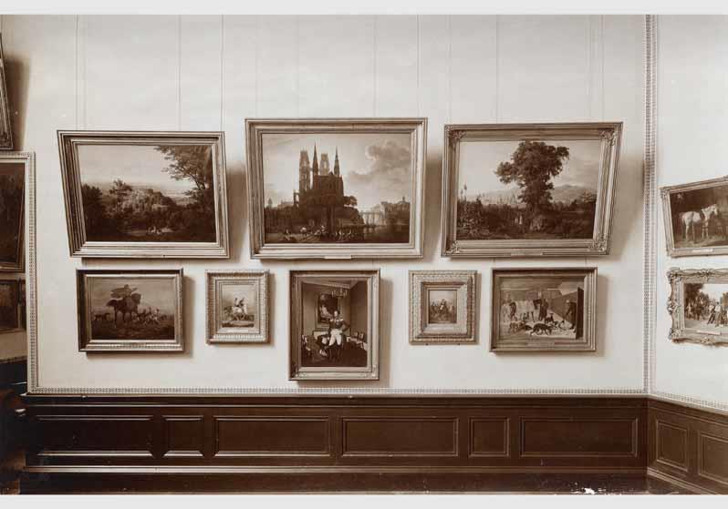 Blick in die Ausstellung der Nationalgalerie, Raum 22