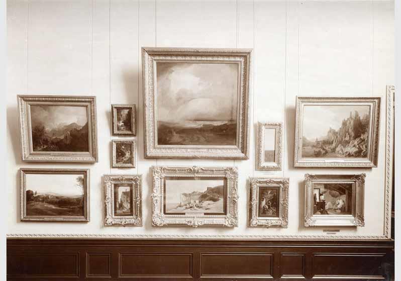 Blick in die Ausstellung der Nationalgalerie, Raum 25