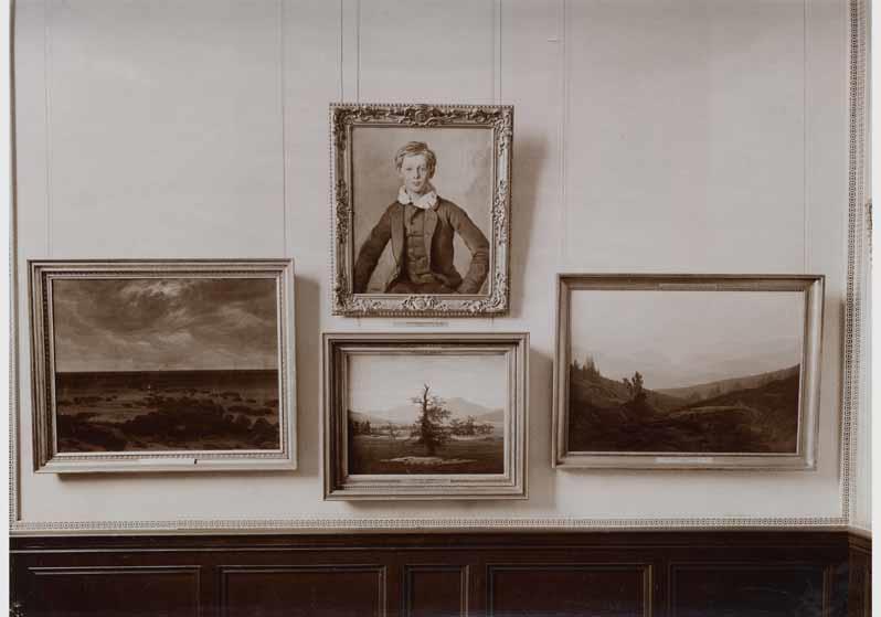 Blick in die Ausstellung der Nationalgalerie, Raum 26