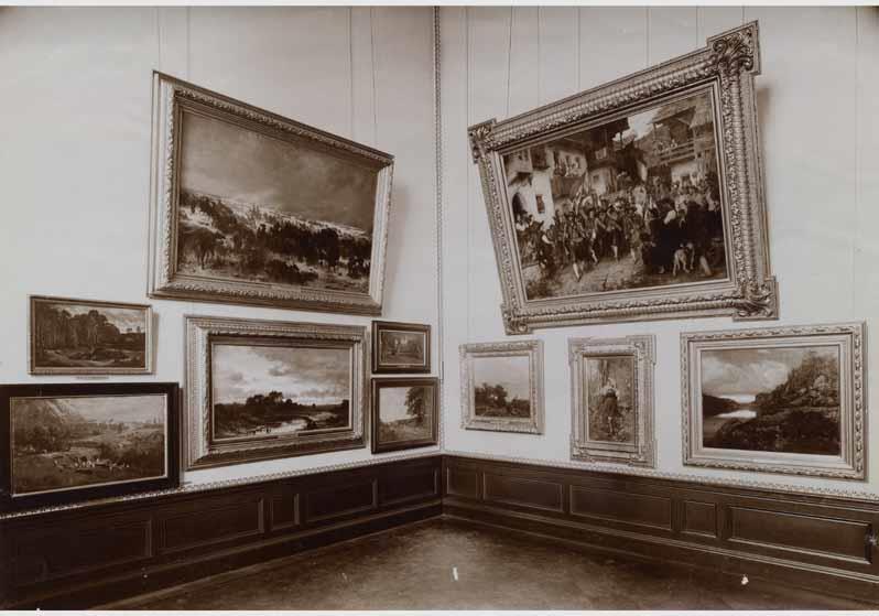Blick in die Ausstellung der Nationalgalerie, Raum 29