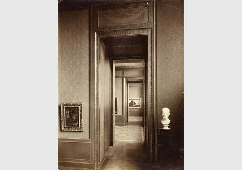 Blick in die Ausstellung der Nationalgalerie, 4. Saal