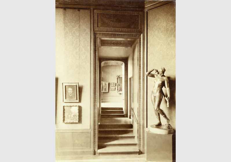 Blick in die Ausstellung der Nationalgalerie, 4. Saal