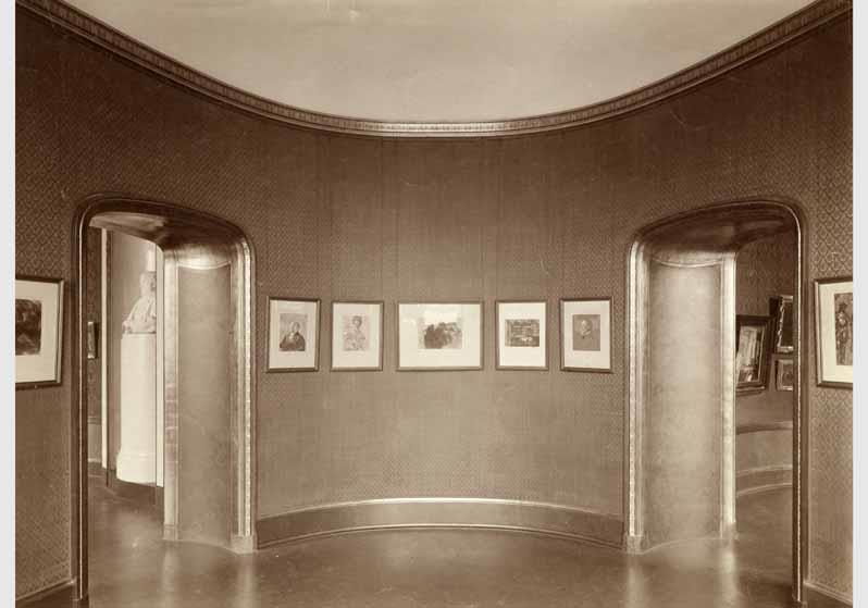 Blick in die Ausstellung der Nationalgalerie, 2.Kabinett