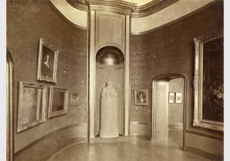 Blick in die Ausstellung der Nationalgalerie, 3. Kabinett