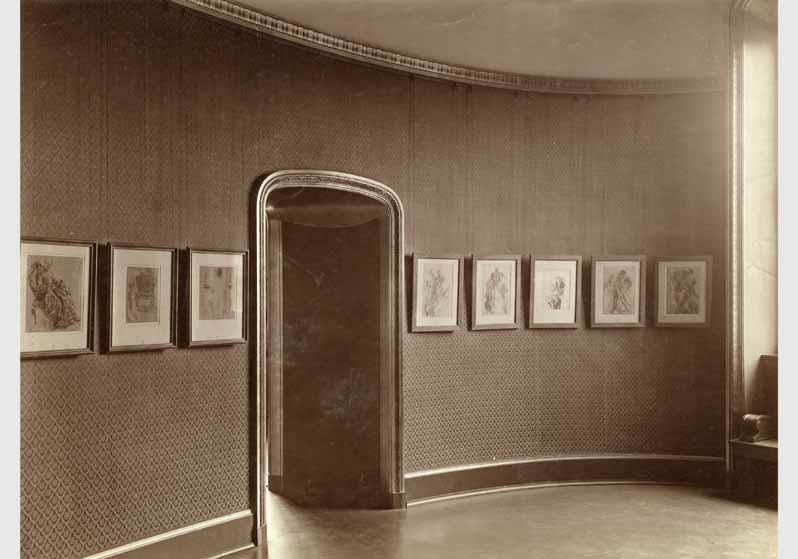 Blick in die Ausstellung der Nationalgalerie, 4. Kabinett