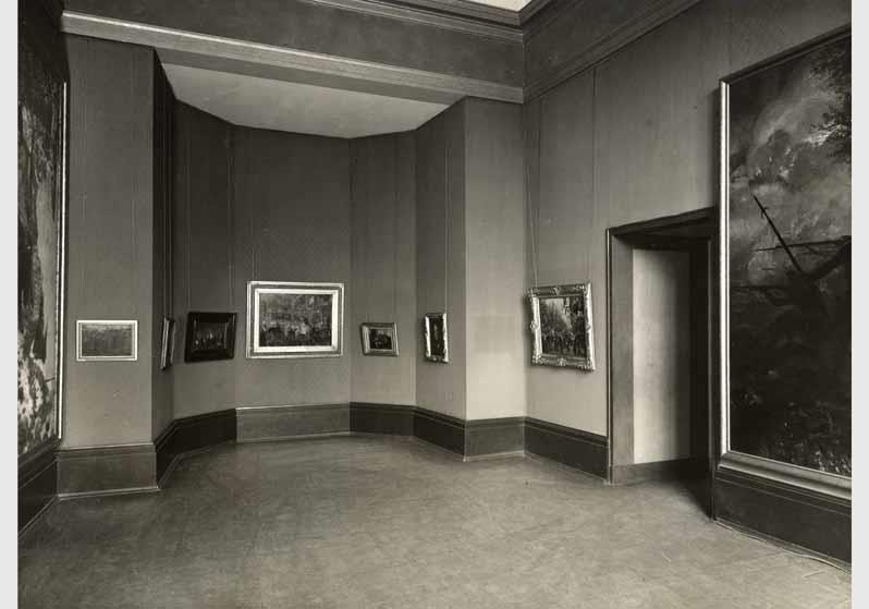 Blick in die Ausstellung der Nationalgalerie, 4.Saal