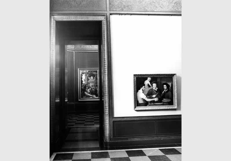 Blick in die Ausstellung der Nationalgalerie