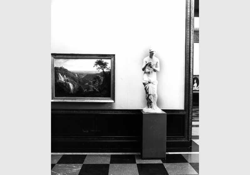 Blick in die Ausstellung der Nationalgalerie