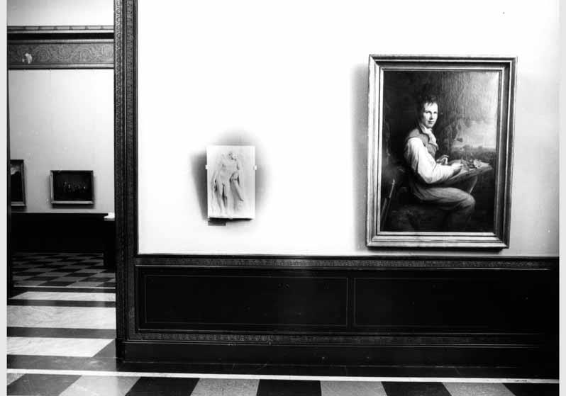 Blick in die Ausstellung der Nationalgalerie
