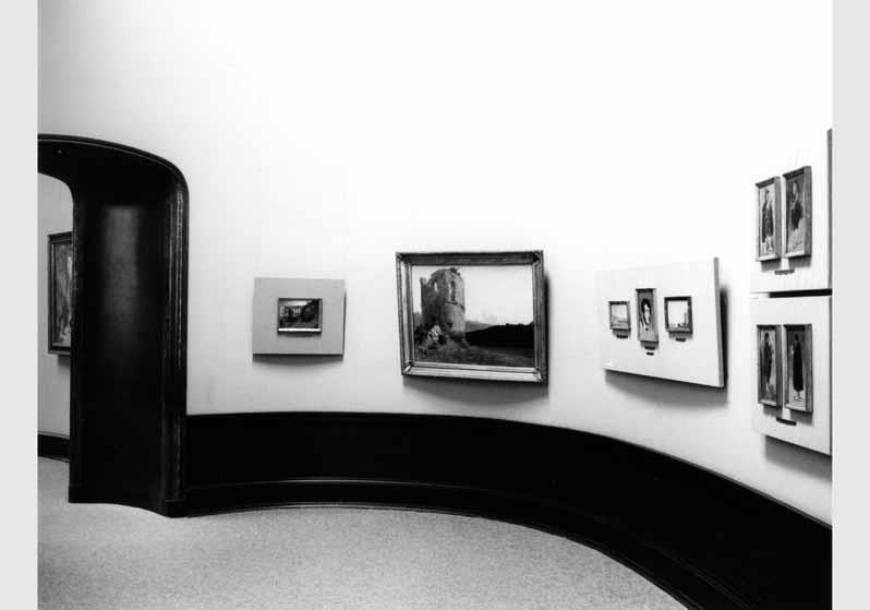 Blick in die Ausstellung der Nationalgalerie
