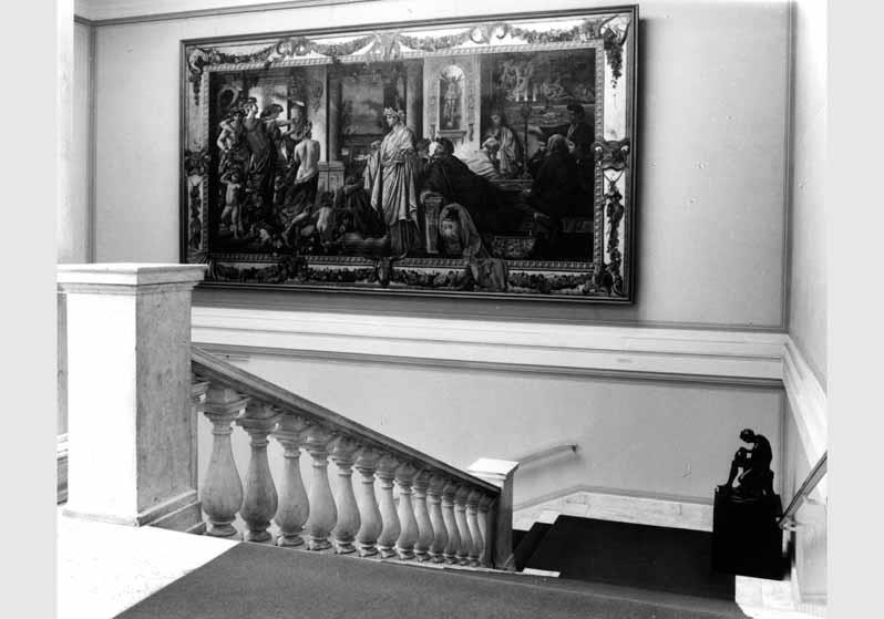 Blick in die Ausstellung der Nationalgalerie