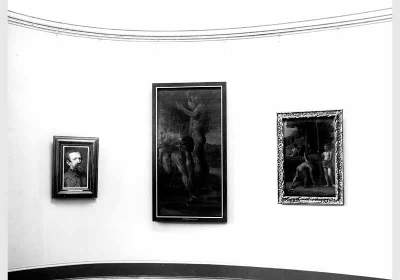 Blick in die Ausstellung der Nationalgalerie
