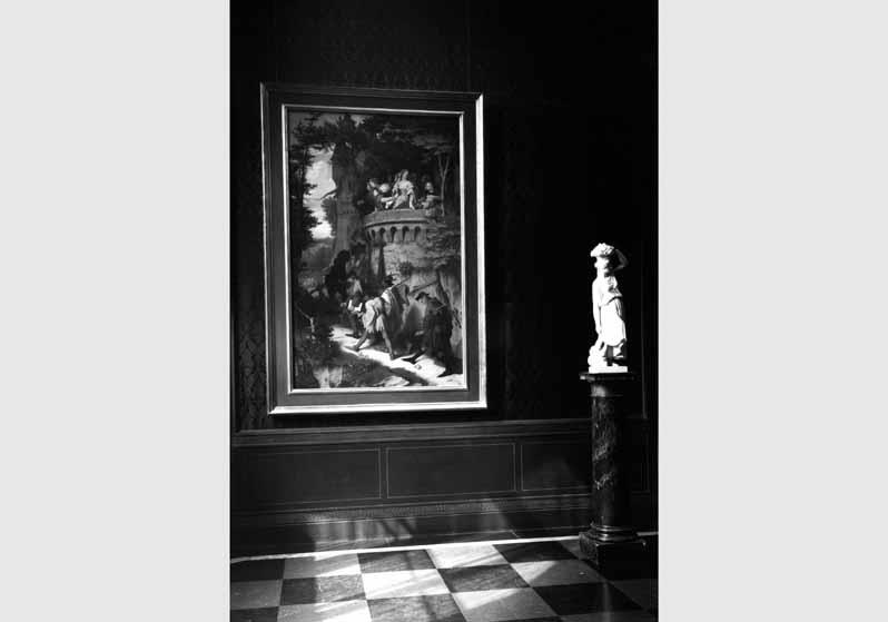 Blick in die Ausstellung der Nationalgalerie