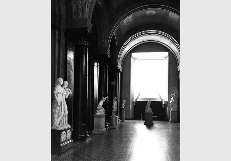 Blick in die Ausstellung der Nationalgalerie