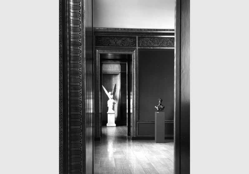 Blick in die Ausstellung der Nationalgalerie
