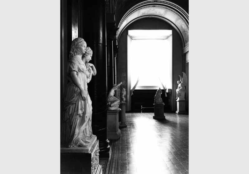 Blick in die Ausstellung der Nationalgalerie