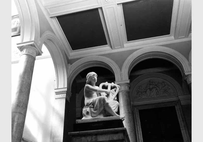Blick in die Ausstellung der Nationalgalerie