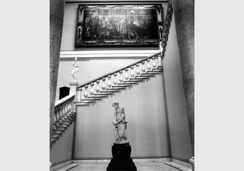 Blick in die Ausstellung der Nationalgalerie