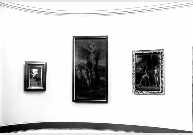 Blick in die Ausstellung der Nationalgalerie