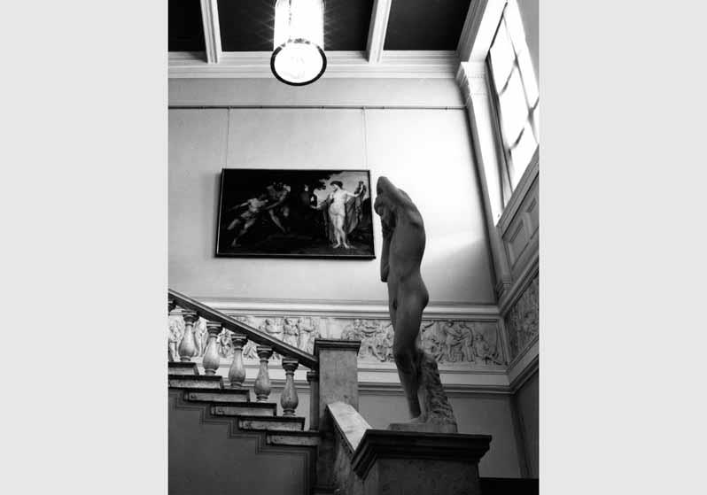 Blick in die Ausstellung der Nationalgalerie