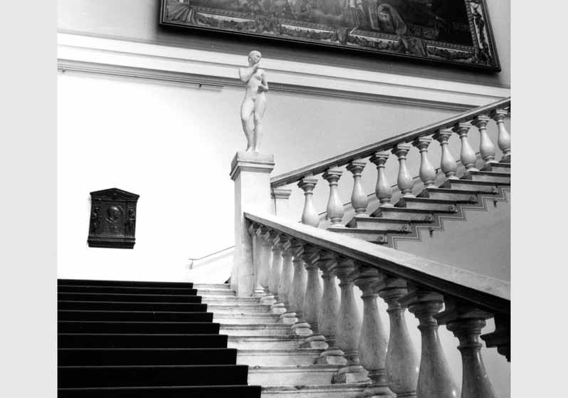 Blick in die Ausstellung der Nationalgalerie