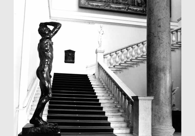 Blick in die Ausstellung der Nationalgalerie