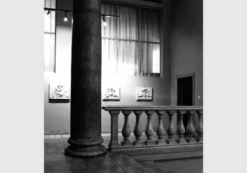 Blick in die Ausstellung der Nationalgalerie