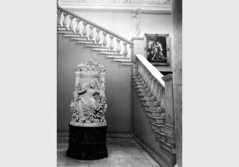 Blick in die Ausstellung der Nationalgalerie