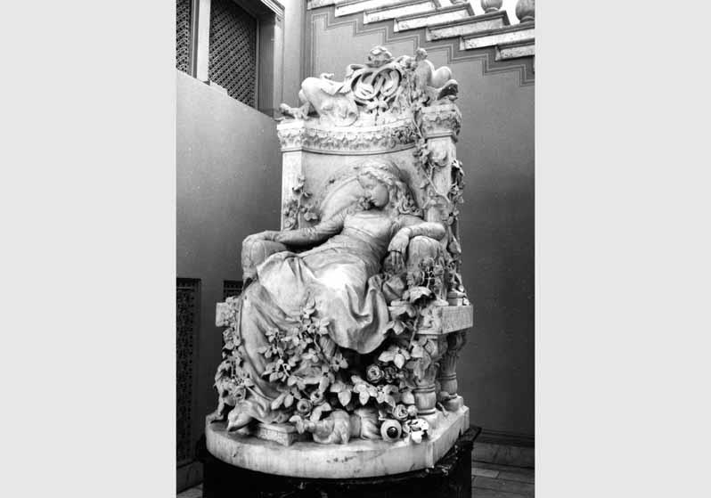 Blick in die Ausstellung der Nationalgalerie