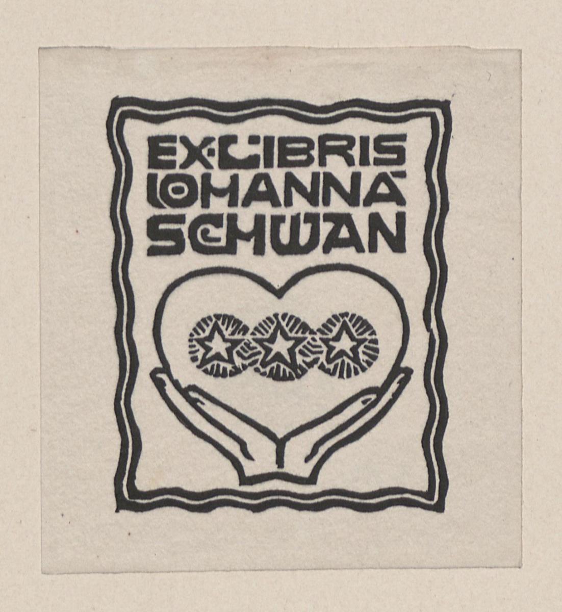 Exlibris Johanna Schwan