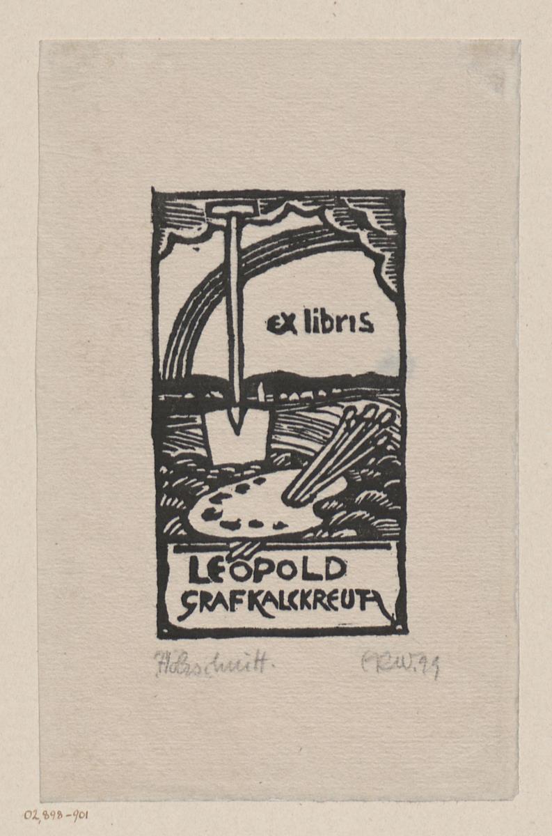 Exlibris Leopold von Kalckreuth