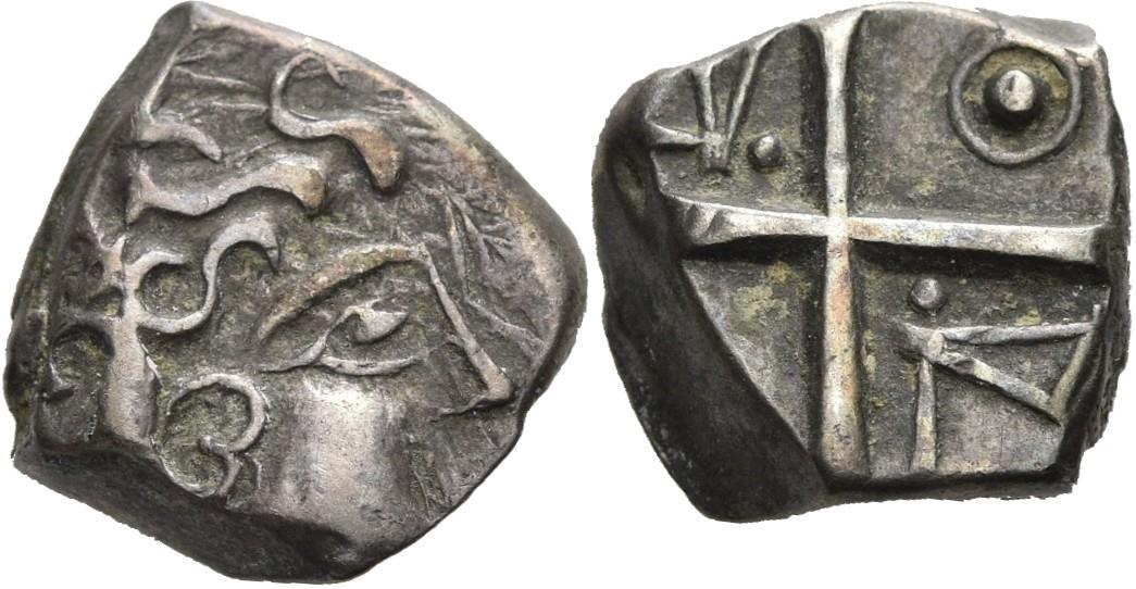 West-Kelten: Südgallische „monnaie à la croix“