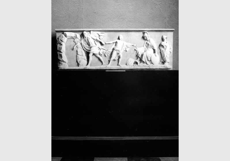 Blick in die Ausstellung "Johann Gottfried Schadow 1764 - 1850 - Bildwerke, Zeichnungen und Druckgraphik" vom 31. Okt. 1964 - Juli 1965 in der Nationalgalerie