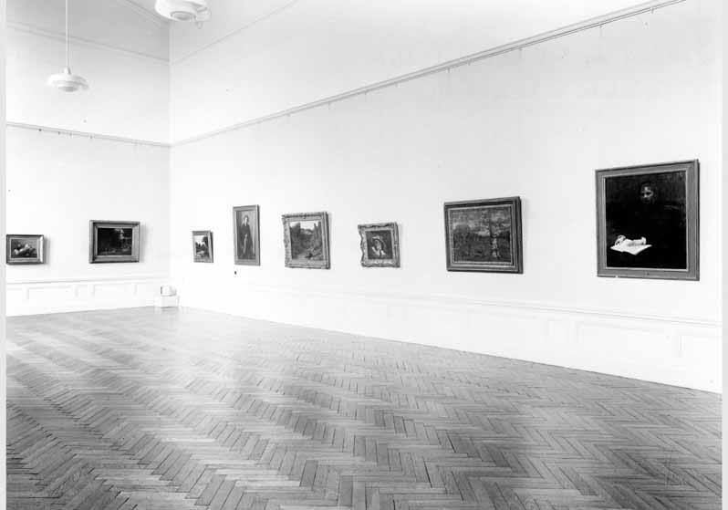 Blick in die Ausstellung "Von Delacroix bis Picasso - Ein Jahrhundert französischer Malerei" vom 04. Sept. 1965 - 20. Okt. 1965 in der Nationalgalerie