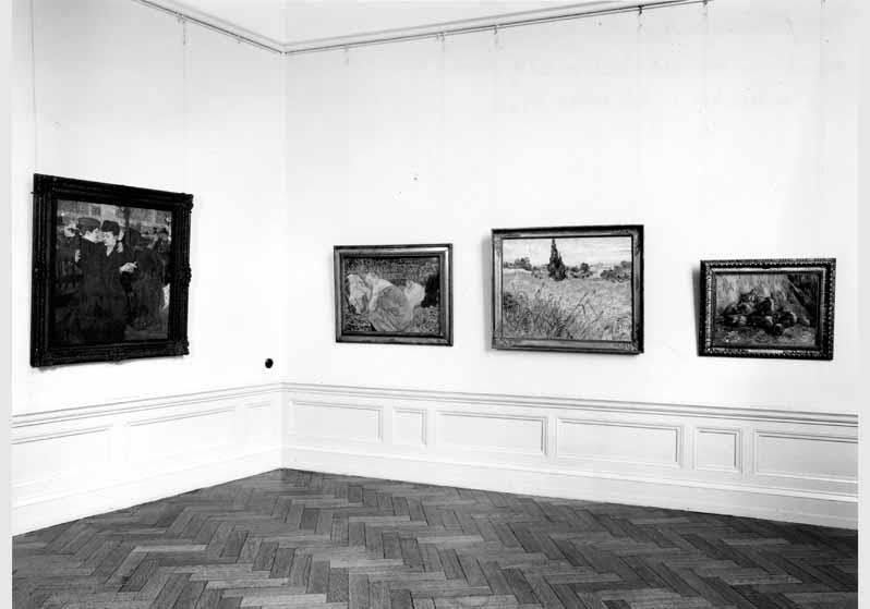 Blick in die Ausstellung "Von Delacroix bis Picasso - Ein Jahrhundert französischer Malerei" vom 04. Sept. 1965 - 20. Okt. 1965 in der Nationalgalerie
