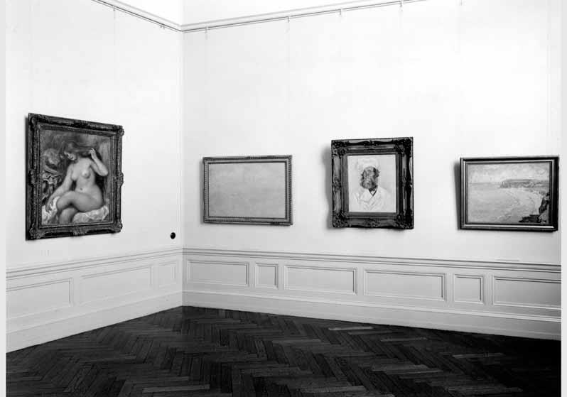 Blick in die Ausstellung "Von Delacroix bis Picasso - Ein Jahrhundert französischer Malerei" vom 04. Sept. 1965 - 20. Okt. 1965 in der Nationalgalerie