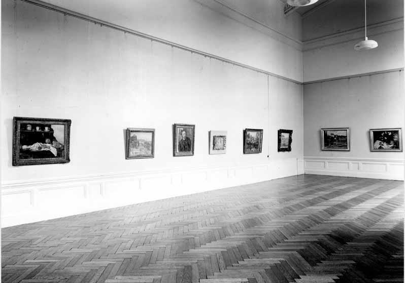 Blick in die Ausstellung "Von Delacroix bis Picasso - Ein Jahrhundert französischer Malerei" vom 04. Sept. 1965 - 20. Okt. 1965 in der Nationalgalerie