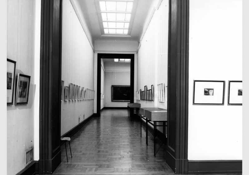 Blick in die Ausstellung "Adolph Menzel - Gemälde und Zeichnungen" vom 04. Juli 1980 - 02. Nov. 1980 in der Nationalgalerie