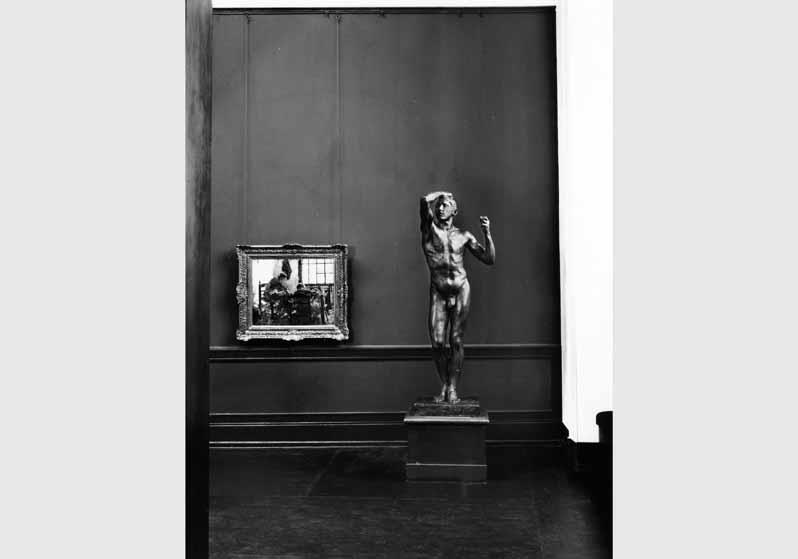 Blick in die Ausstellung der Nationalgalerie, Raum 4