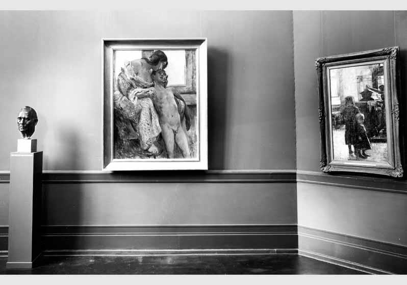 Blick in die Ausstellung der Nationalgalerie, Raum 4