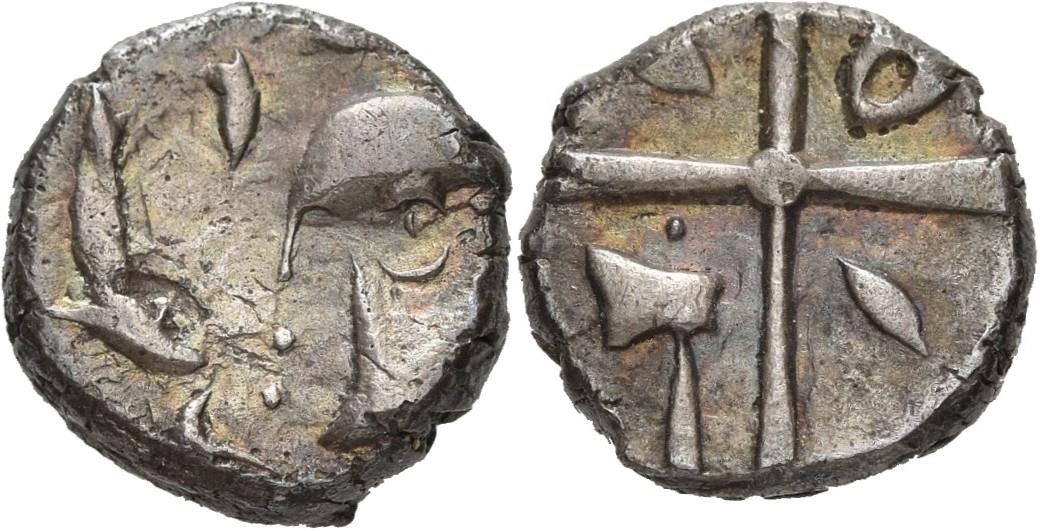 West-Kelten: Südgallische „monnaie à la croix“