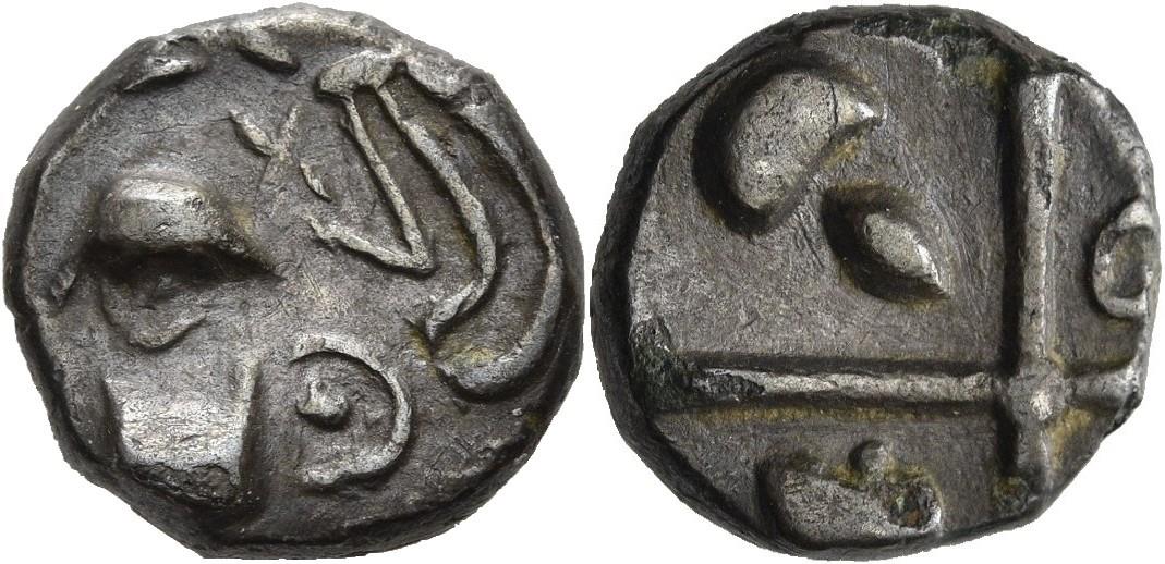 West-Kelten: Südgallische „monnaie à la croix“