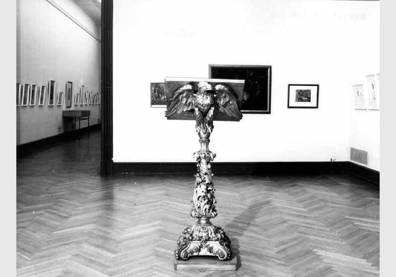 Blick in die Ausstellung "Adolph Menzel - Gemälde und Zeichnungen" vom 04. Juli 1980 - 02. Nov. 1980 in der Nationalgalerie