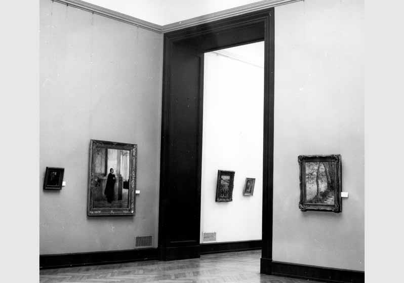 Blick in die Ausstellung "Robert Sterl 1867-1932 - Das Werk des Malers" vom 15. Dez. 1983 - 18. März 1984 in der Nationalgalerie
