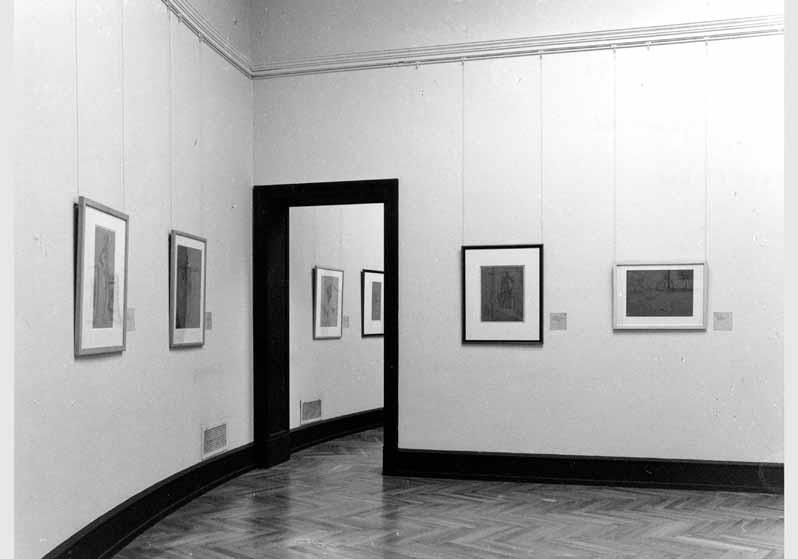 Blick in die Ausstellung "Anselm Feuerbach's Gastmahl" vom 14. Juli 1992 - 13. Sept. 1992 in der Alten Nationalgalerie
