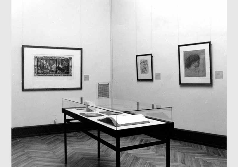 Blick in die Ausstellung "Anselm Feuerbach's Gastmahl" vom 14. Juli 1992 - 13. Sept. 1992 in der Alten Nationalgalerie
