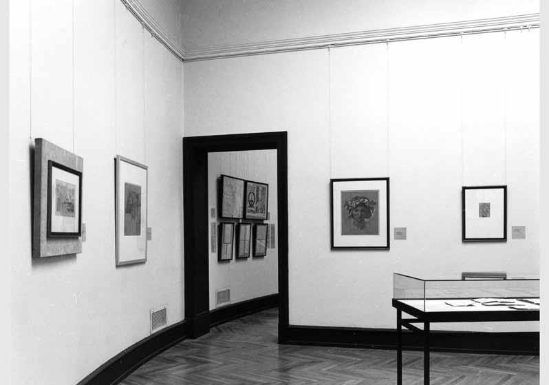 Blick in die Ausstellung "Anselm Feuerbach's Gastmahl" vom 14. Juli 1992 - 13. Sept. 1992 in der Alten Nationalgalerie